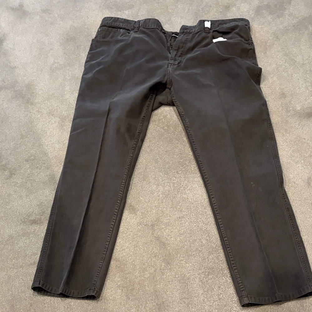 Black Brown 1826 Men's Straight Jeans - Black